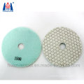 80mm Dry Type Flexible Diamond Grinding Polishing Pads for Marble